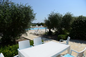 Trulli dal Conte, Piscina