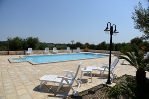 Trulli dal Conte, Piscina