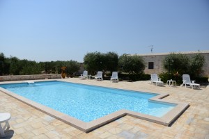 Trulli dal Conte, Piscina