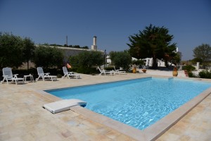 Trulli dal Conte, Piscina