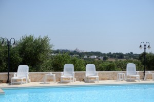 Trulli dal Conte, Piscina