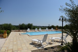 Trulli dal Conte, Piscina